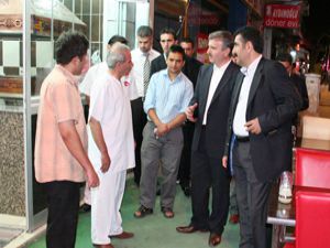 Vali Doğan ve Başkan Akyürek vatandaşları dinledi