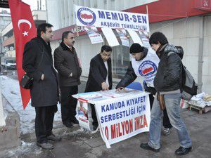 Kamuda kıyafet serbestliği kampanyasına destek