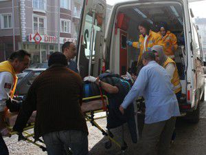 Konyada yüksekten düşme