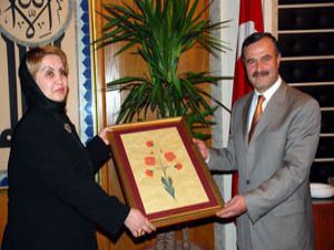 Afganistan Parlamento Heyeti Büyükşehir’de