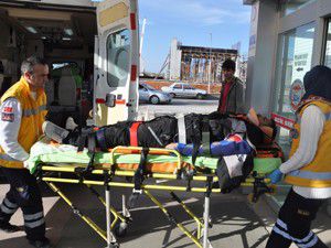 Konyada trafik kazası: 1 yaralı