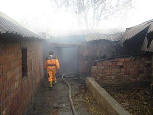 Akşehir de alevli gün