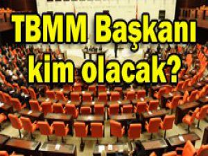 Yeni TBMM başkanı seçilecek