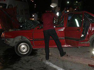 Konyada trafik kazası: 2si ağır 4 yaralı