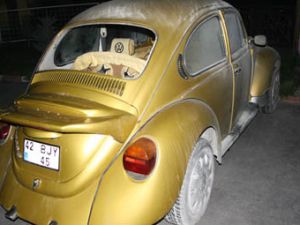 Konyada LPGli araç patladı