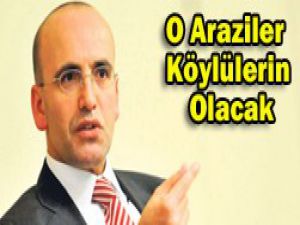 Tarım arazileri artık köylülerin