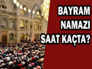 İşte il il bayram namazı saatleri