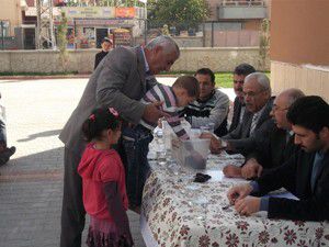 Meram Serraparkta kura heyecanı
