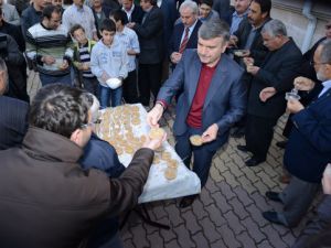 Başkan Akyürek aşure ikramında bulundu