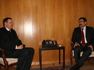 Almanya Büyükelçisi, Vali DOĞAN ı ziyaret etti