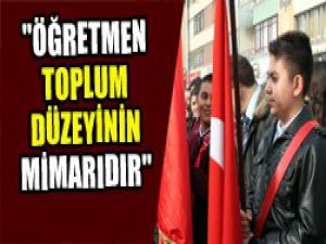 Konyada öğretmenler günü coşkusu