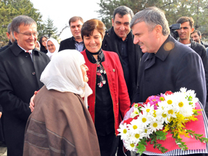 Akyürek ve Oğul beldeleri ziyaret etti