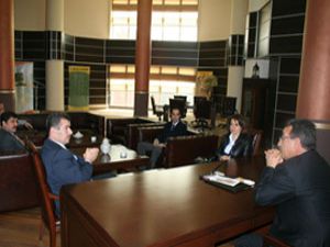 Ziraat mühendisleri Hançerli yi ziyaret etti