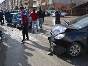 Konyada trafik kazası: 2 yaralı