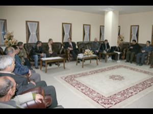 Selçuklu, muhtarla 2010 yılı hizmeti içinbir araya geldi