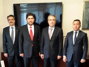 Konyalı müsteşarlara hayırlı olsun ziyareti