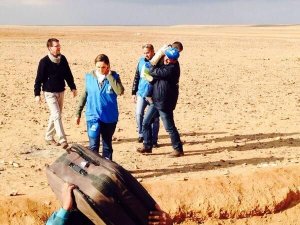 4 yaşındaki Suriyeli çocuk sınırı tek başına aştı