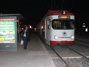 Konyada tramvay kazası: 1 yaralı