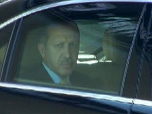 Erdoğanın konvoyunda bir ilk