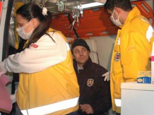 Dayak yedi ancak zanlıyı bırakmadı