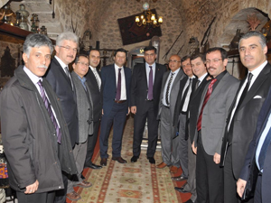 Başkan Kalaycıya teşekkür yemeği