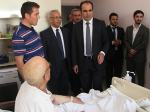 Altaydan hasta ziyareti