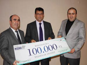 Konyaspor a 100 Bin liralık destek