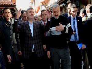 Başkan Akyürek esnafla bir araya geldi