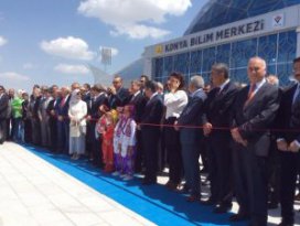 Başbakan Erdoğan Konyada Bilim Merkezini Açtı