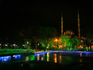 Hacıveyiszadeden gece manzaraları