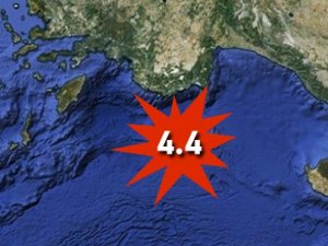 Akdenizde korkutan deprem!