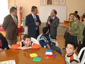 Şehit Sadıkta özürlülere özel sınıf