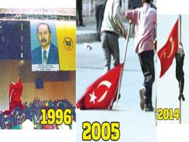 9 yılda bir aynı bayrak oyunu sahnede!