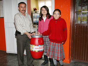 Konyada atık piller depolanıyor