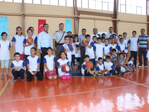 Beyşehir’de yaz basketbol spor okulu açılışı