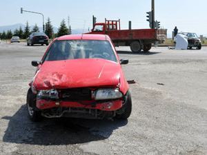 Konyada trafik kazası; 4 yaralı