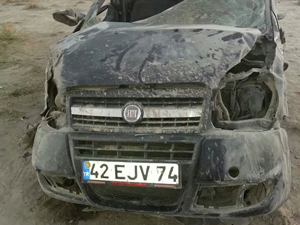 Konyadaki kazalarda can pazarı; 2 ölü 23 yaralı