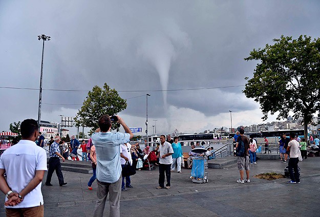 İstanbulda hortum