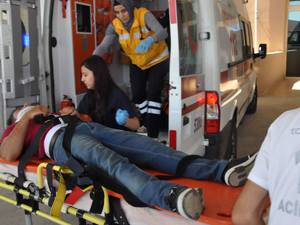 Konyada trafik kazaları; 5 yaralı