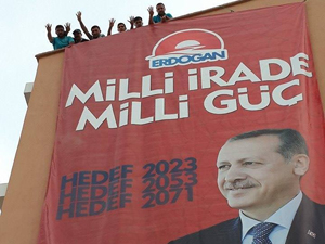Konyadan Erdoğana destek