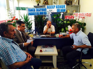 Başkan Özgüven’den Akbel’e ziyaret