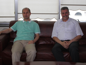 KSMMMO Başkanı Turana, Özbek’ten ziyaret