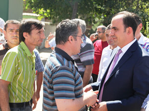 Başkan Altay, cuma buluşmasında
