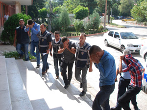 Konyada 4 hırsızlık şüphelisi yakalandı