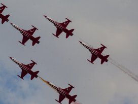 Türk Yıldızları Konyalıları büyüledi