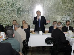 Akyürek muhtarlarla buluştu