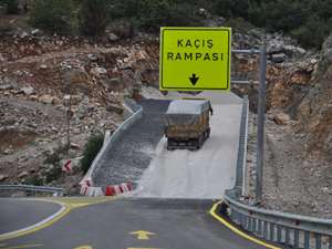 Acil kaçış rampası hayat kurtardı