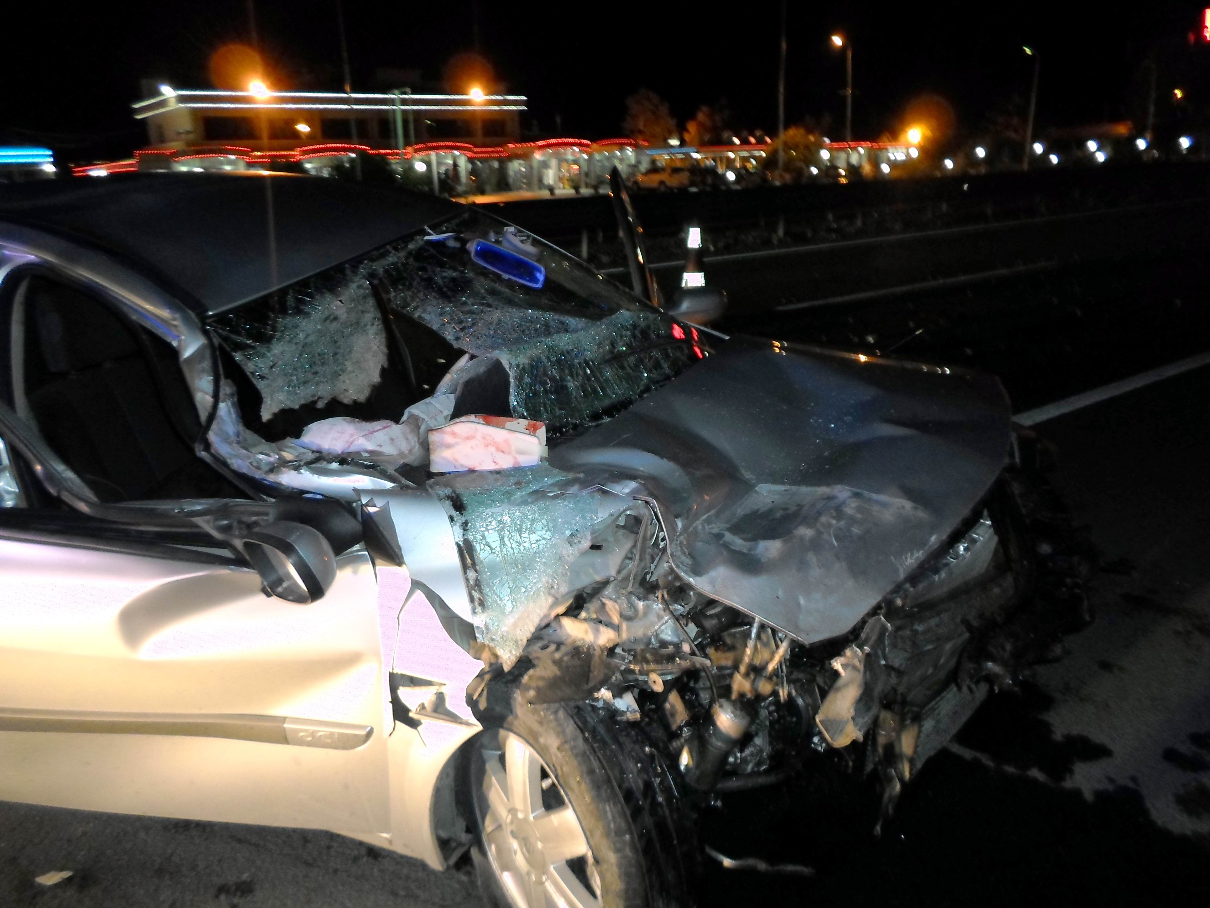 Konyada trafik kazası: 1 ölü, 1 yaralı