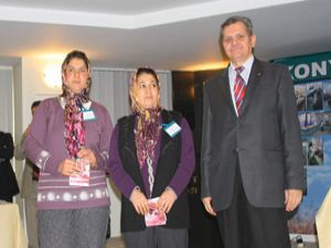 Konyada kadın çiftçiler yarıştı