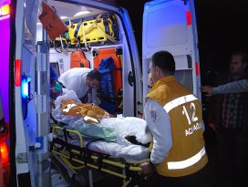 Edirnede grizu parlaması: 3 yaralı
